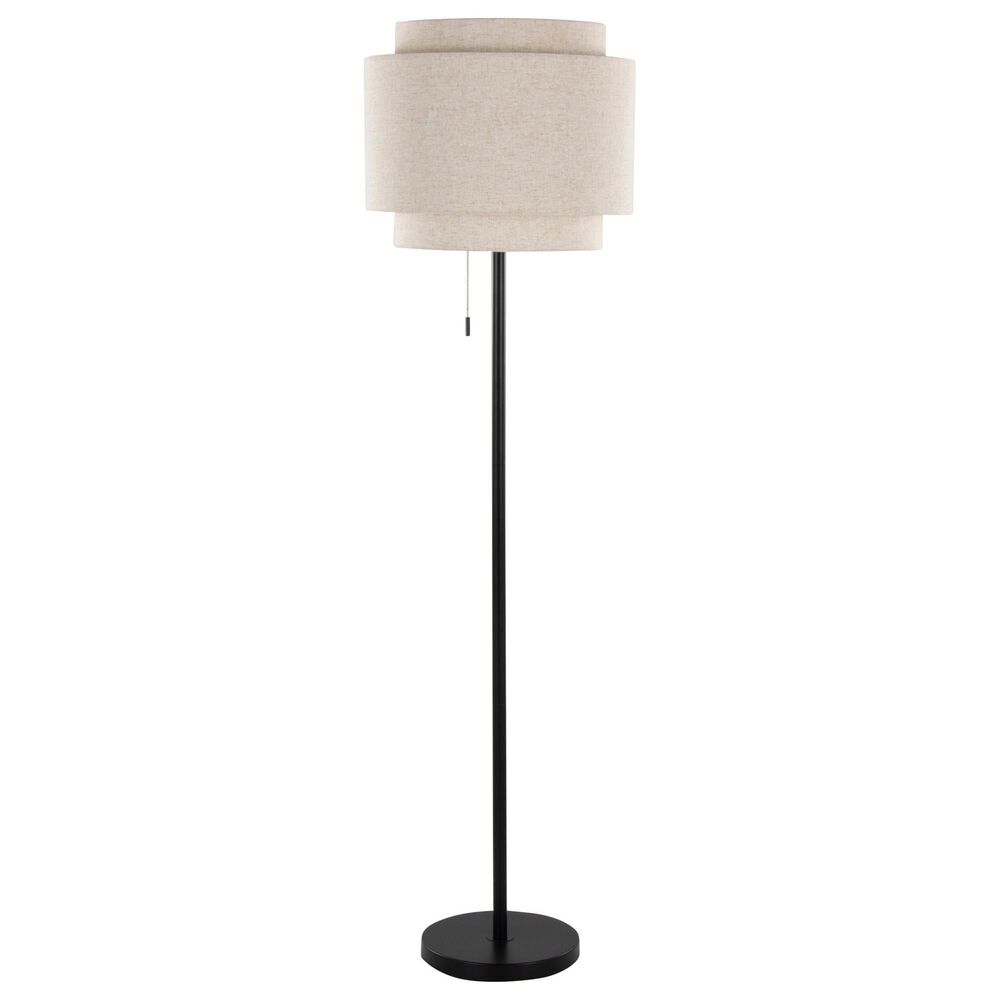 Grandview Gallery Tier Floor Lamp in Black, , large