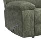 Simeon Collection Bronco Manual Rocker Recliner in Plush Forest, , large