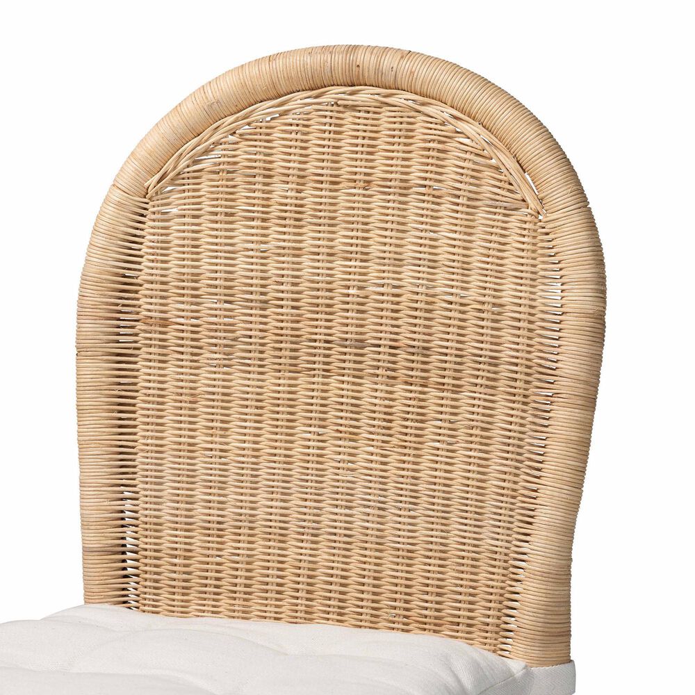Baxton Studio Bilu Bar Stool in Light Honey (Set of 2), , large