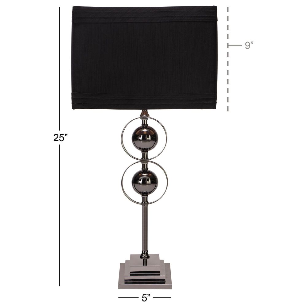 Maple and Jade Table Lamp in Shiny Black &#40;Set of 2&#41;, , large
