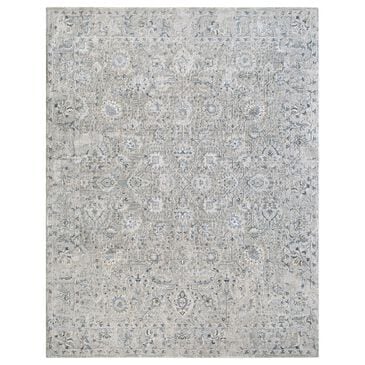 Surya Brunswick Light Gray, Charcoal, Cream, Dark Blue, Blue and Mustard 2" x 2"11" Area Rug, , large
