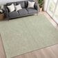 Dalyn Rug Company Soft Essentials Solid Celery 8" x 10" Area Rug, , large