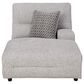 Ashley Acklen Place 6-Piece Power Right Facing Reclining Sectional with Chaise in Pewter, , large