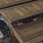 Ashley Moriville Dining Extension Table in Grayish Brown - Table Only, , large