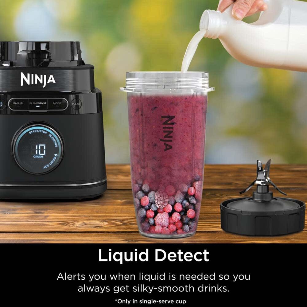 Shark Detect Kitchen System Power Blender Plus Processor Pro with BlendSense Technology in Black, , large
