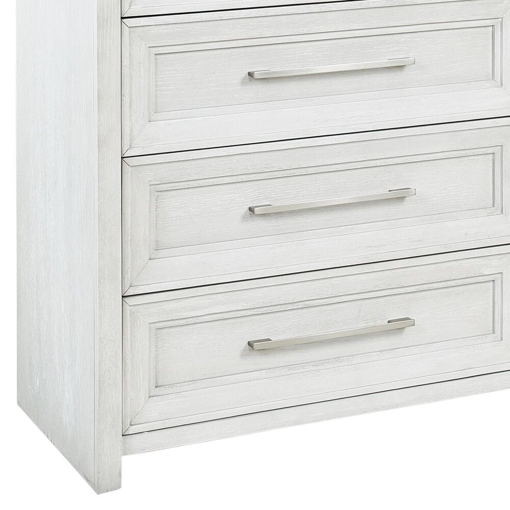Sasha Lee 8-Drawer Dresser and Mirror in Brushed White, , large