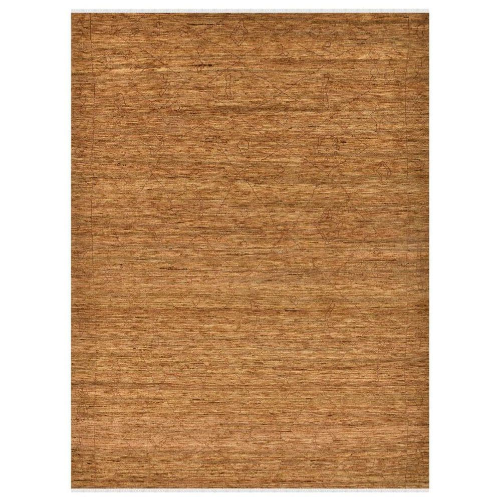Amer Rugs Anna 10" x 14" Rust and Orange Area Rug, , large