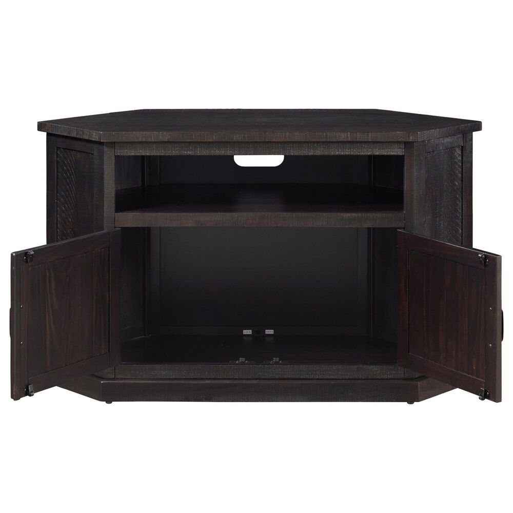 Forma &amp; Co Rustic Corner 30" Corner TV Stand in Espresso, , large