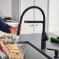 Blanco Rivana Semi Pro Kitchen Faucet 1.5 GPM in Matte Black, , large