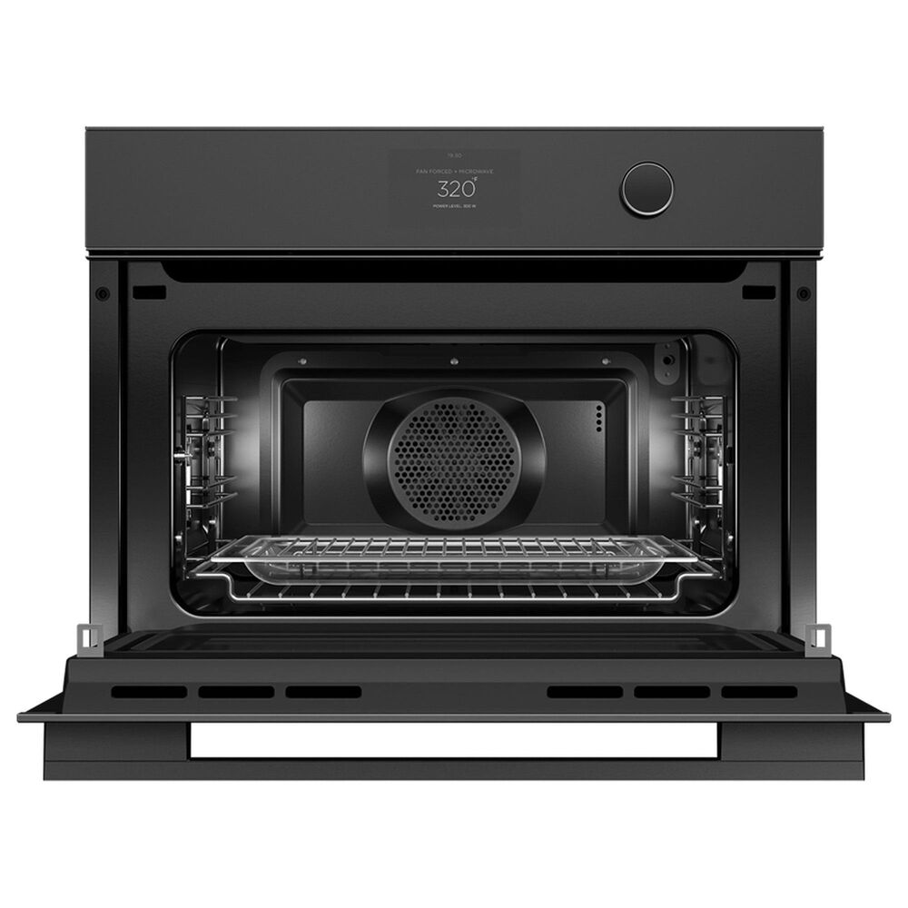 Fisher &amp; Paykel 24 Single Electric Wall Oven with 22-Function and Convection in Black, , large