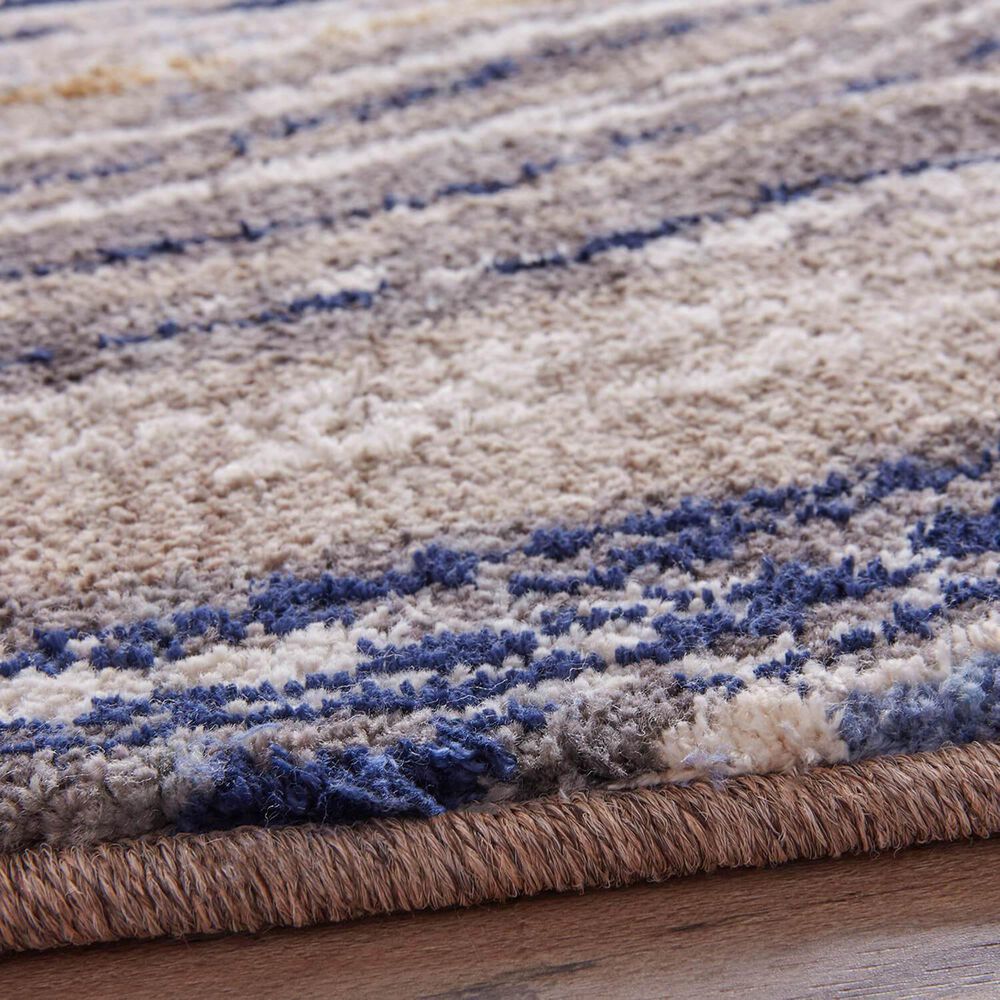 Karastan Enigma Continuum 90968-90116 9&#39;6&quot; x 12&#39;11&quot; Smokey Grey Area Rug, , large
