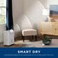 GE Appliances 22 Pint Portable Dehumidifier in White, , large