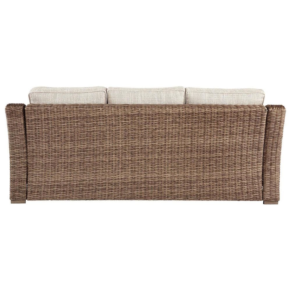 Ashley Beachcroft Sofa in Beige with Accent Pillows, , large