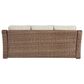 Ashley Beachcroft Sofa in Beige with Accent Pillows, , large
