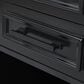 HOMLUX 54.9" Kitchen Island with Drop Leaf in Black and Brown, , large