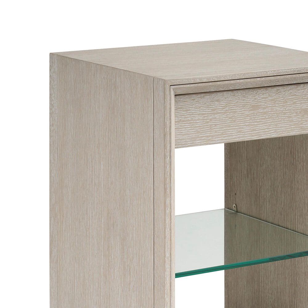 Lexington Home Brands Copacabana Rosario 1 Drawer 2 Shelf Nightstand in Sea Mist, , large