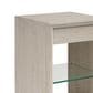 Lexington Home Brands Copacabana Rosario 1 Drawer 2 Shelf Nightstand in Sea Mist, , large