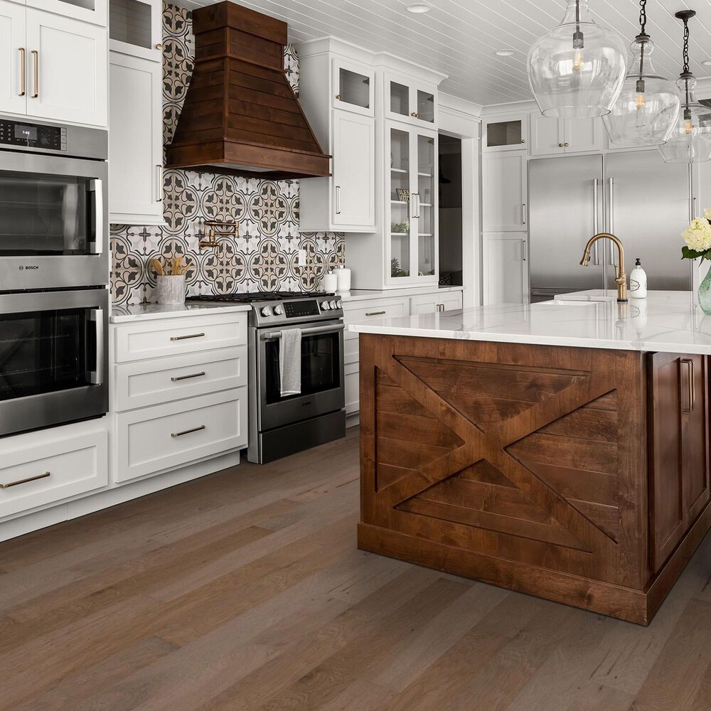 Shaw Alpine Red Clay Hickory Hardwood, , large
