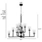 Hunter Kerrison 12-Light Chandelier in Natural Iron, , large
