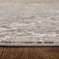 Feizy Pryor Ivory and Multicolor 6"7" x 9"6" Area Rug, , large