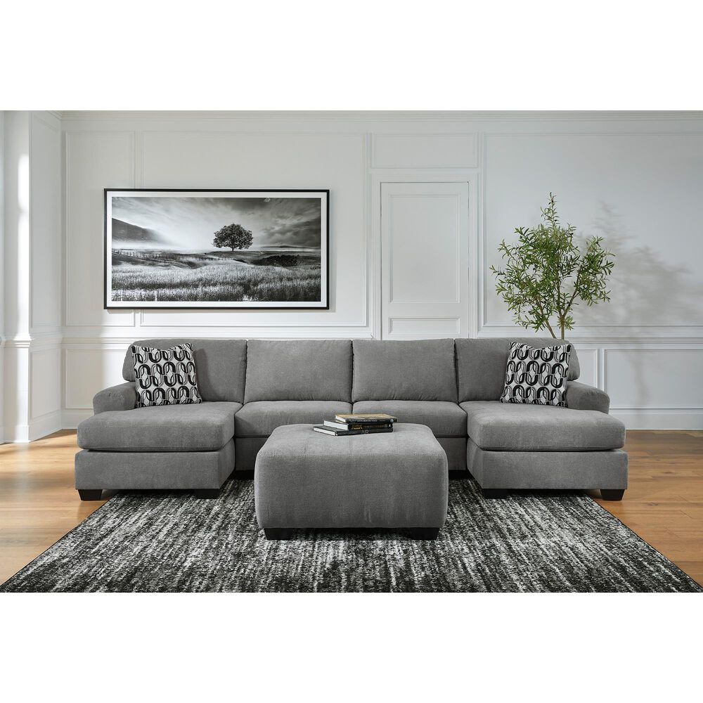 Ashley oversized accent ottoman, , large