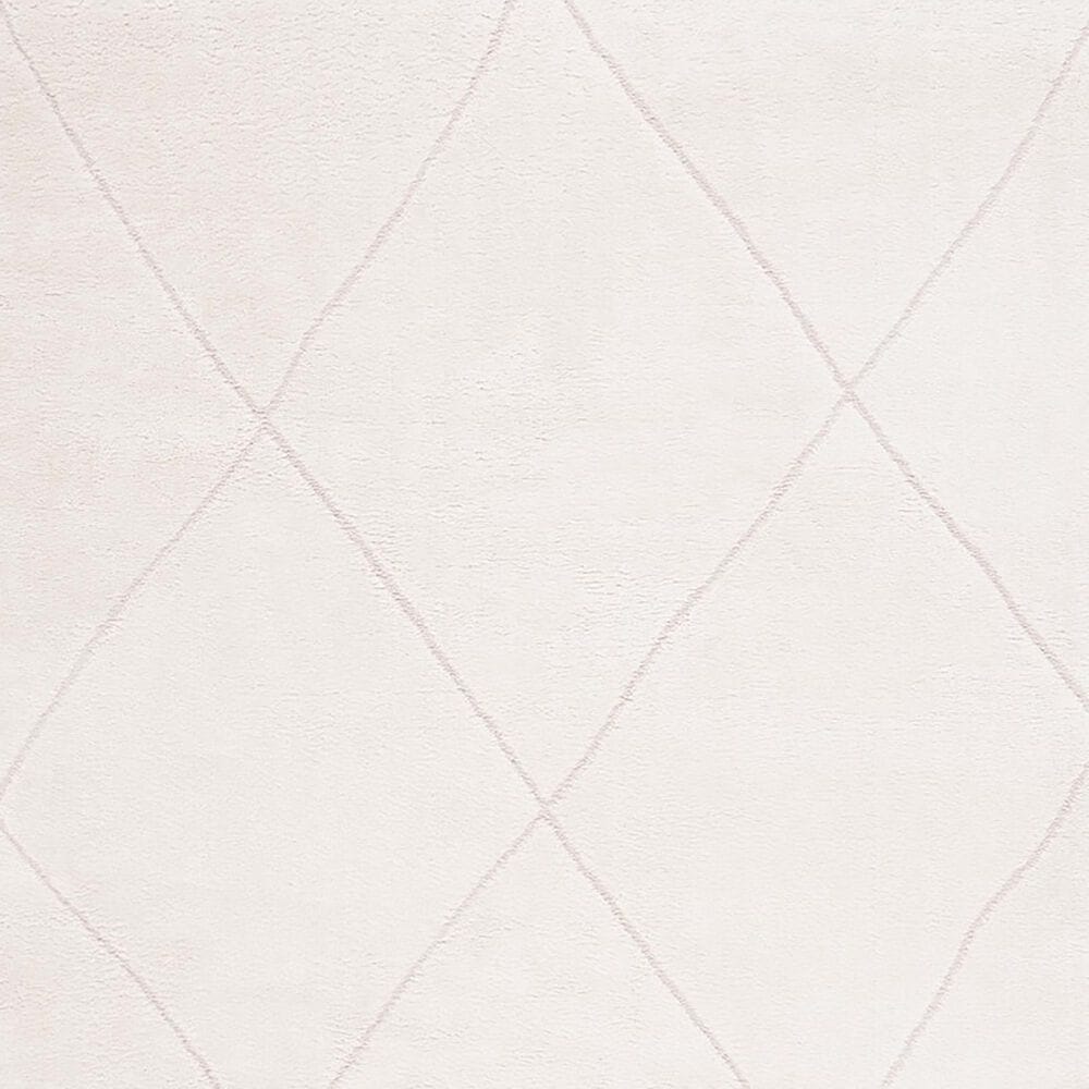 Safavieh Melody Geometric 6&#39;7&quot; Round Ivory and Beige Area Rug, , large