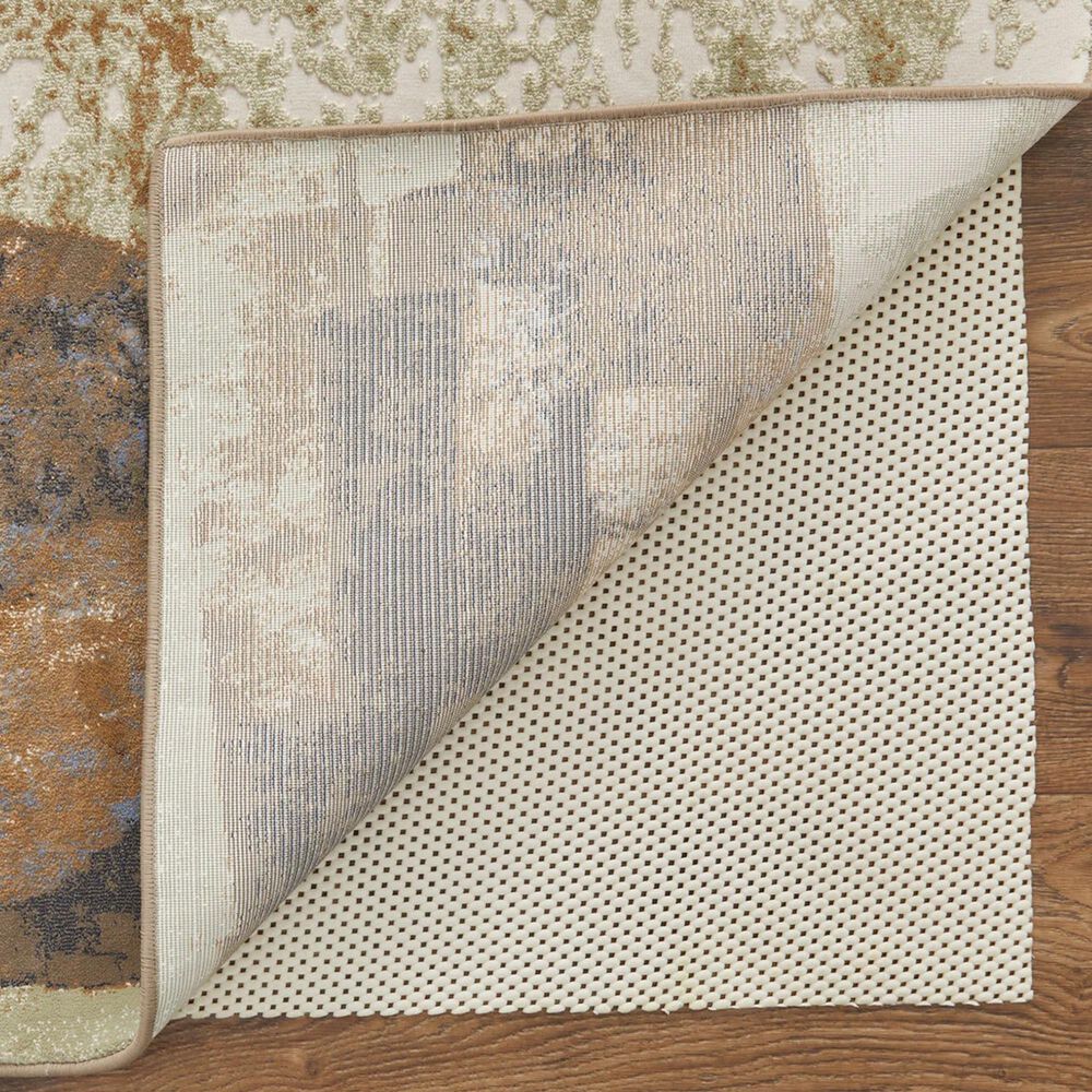 Feizy Clio 7&#39;9&quot; x 10&#39; Blue and Tan Area Rug, , large