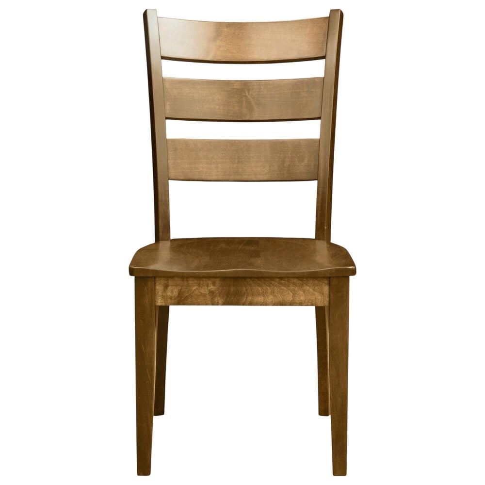 Fleming Furniture Co. Christopher 6-Piece Rectangular Dining Set with Wood and Fabric Side Chairs in Pecan, , large