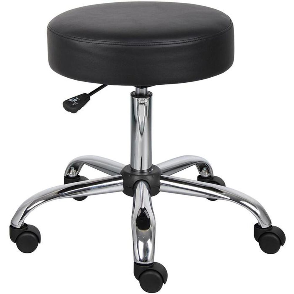 Regal Co. Medical Ergonomic Stool in Black, , large