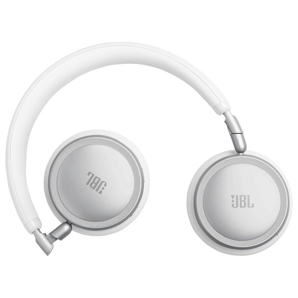 JBL Live Series Wireless Noise-Canceling On-Ear Headphones in White, , large