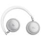 JBL Live Series Wireless Noise-Canceling On-Ear Headphones in White, , large