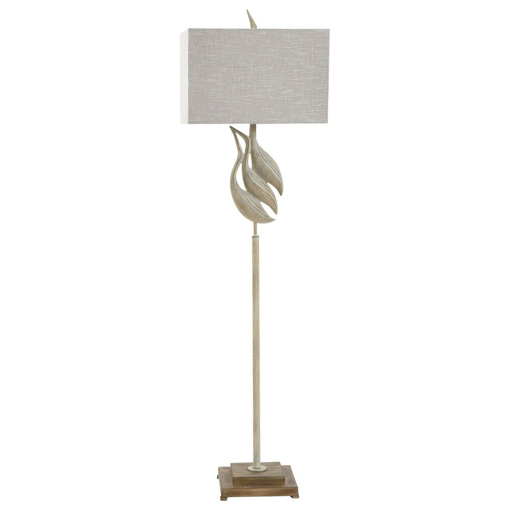 Flair Industries 65" Poly Floor Lamp in Rona Beige, , large