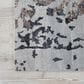 Nourison Silk Shadows 2"3" x 8" Silver Grey Runner, , large