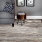 Central Oriental Structures Torrent Lime Springs 5" x 7"6" Grey and Brown Area Rug, , large
