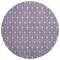 Dalyn Rug Company The Reserve TR10 Plum 8" Round Indoor/Outdoor Area Rug, , large