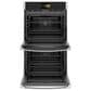 GE Profile 2-Piece Kitchen Package with 30" Built-In Double Wall Oven and 36" Electric Cooktop in Stainless Steel and Black, , large