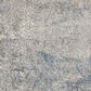 Nourison Rustic Textures Ivory and Light Blue 9"3" x 12"9" Area Rug, , large