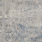Nourison Rustic Textures Ivory and Light Blue 9"3" x 12"9" Area Rug, , large