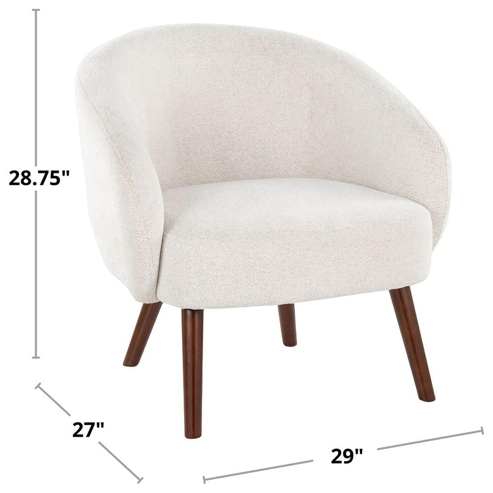 Lumisource Ashland Lounge Chair in Yellow, , large