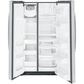 GE Profile 25.3 Cu. Ft. Side-by-Side Refrigerator in Fingerprint Resistant Stainless Steel, , large