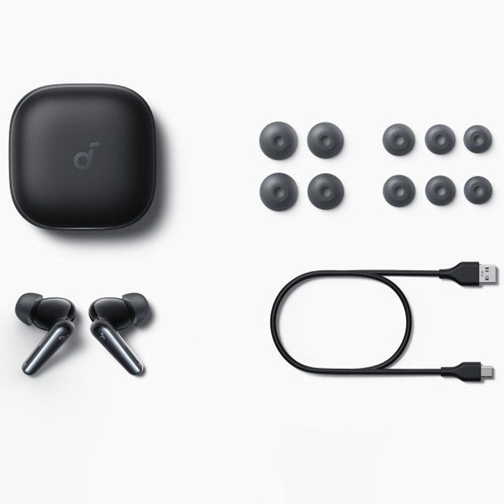 Anker Liberty 5 Noise-Cancelling Earbuds with Dolby Audio in Black, , large