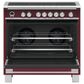 Fisher & Paykel 36" Classic Induction Range with 5 Burners in Red, , large