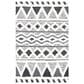 Safavieh Natura NAT685A 3" x 5" Ivory and Black Area Rug, , large