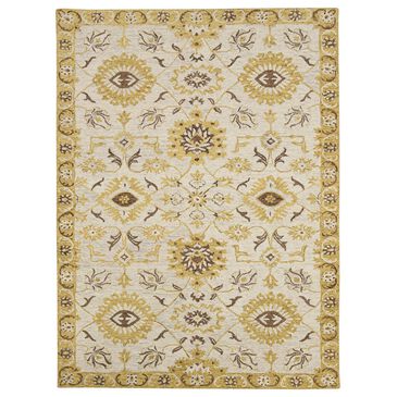 Amer Rugs Romania 8" x 10" Gold Area Rug, , large