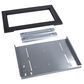 Whirlpool 30" Trim Kit for 2.2 Cu. Ft. Microwave in Black, , large
