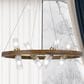 Cal Lighting Hempstead 8-Light Chandelier in Antique Brass, , large