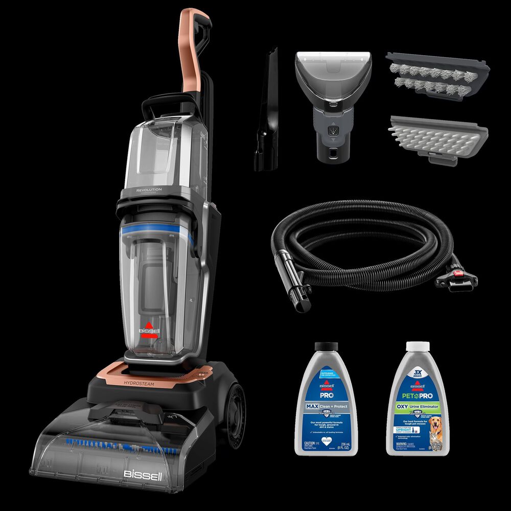 Bissell Revolution Hydrosteam Upright Carpet and Upholstery Cleaner, , large