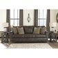 Signature Design by Ashley Nicorvo Stationary Sofa in Coffee, , large