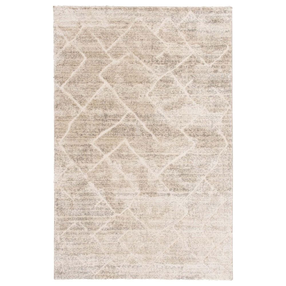 Central Oriental Stonington Alette 7"10" x 9"10" Coconut and Oatmeal Area Rug, , large