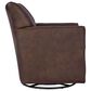 Ashley Braydunn Swivel Glider Accent Chair in Espresso Brown, , large